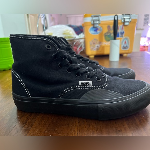 Vans X Hockey Authentic High Pro Shoe (Andrew Allen) Black - Picture 5 of 7